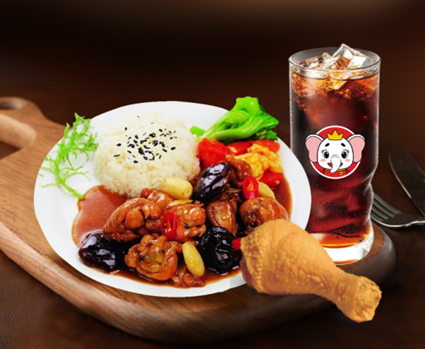 香菇饭套餐